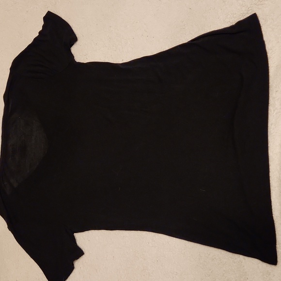 Apt. 9 Women's Essentials Black Short Sleeve Tee - Picture 3 of 3